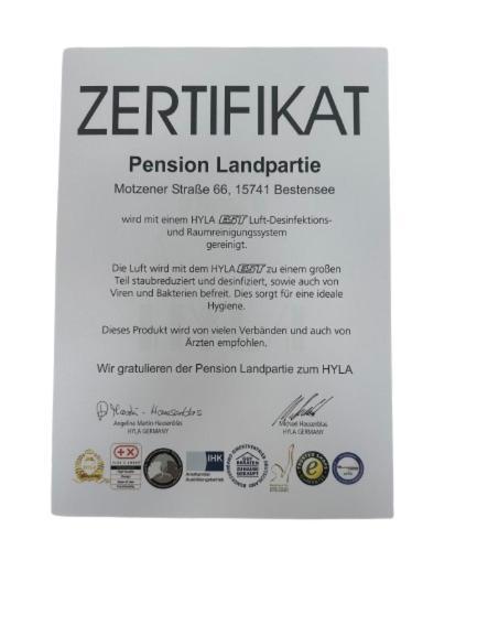 Landpartie Bestensee Exterior foto
